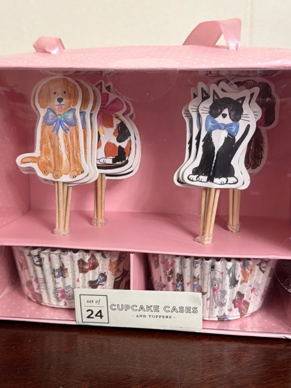 Elum Designs Dog & Cat Pet Party Cupcake Decorating Kit - Set of 24 NEW